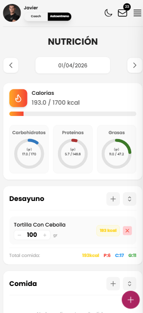 NUTRICIONALES - móvil