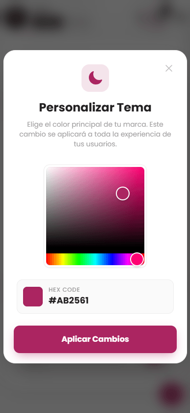 LOGO Y COLOR DE TU MARCA - móvil