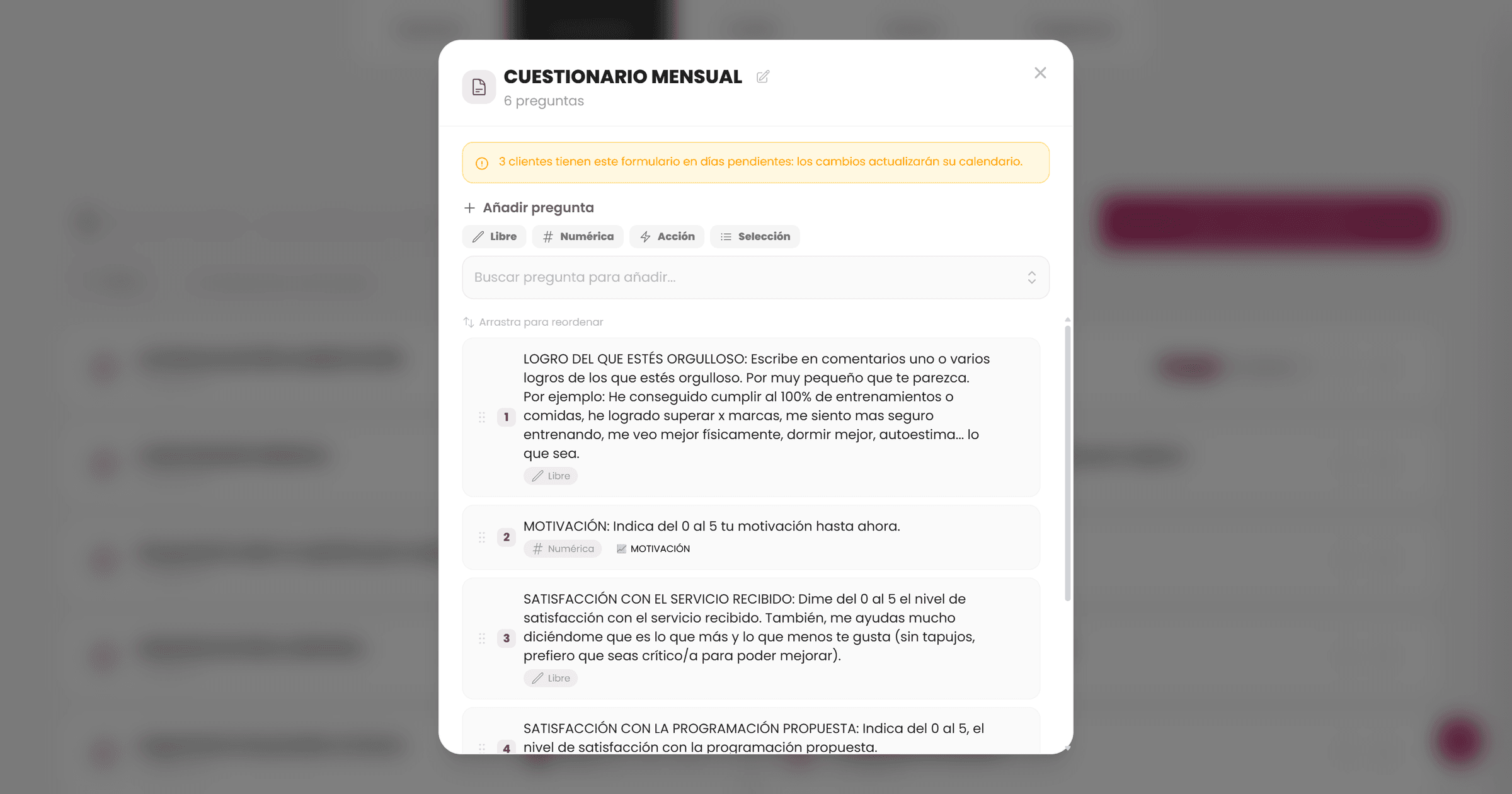 Creacion de formularios personalizados en Askesis